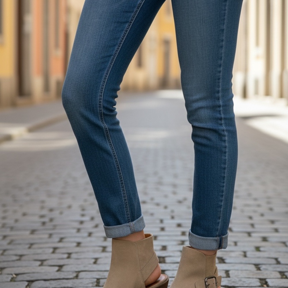 Lucky Brand Taupe Ankle Boots with Strap - Picture 2 of 7